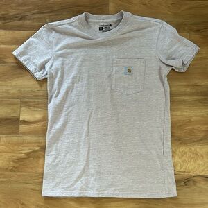 Carhartt pink heather pocket tee - loose fit